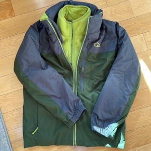 VGUC LL Bean kids M 10-12 winter jacket.